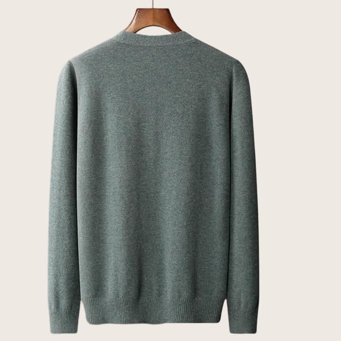 Ashford™ – Extrafine Wool V-Neck Cardigan