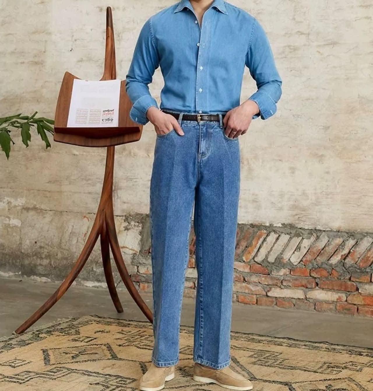 Eros™ – Modern Cut Denim Shirt