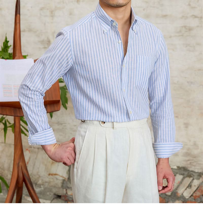 Apollo™ – Striped Button-Down Shirt