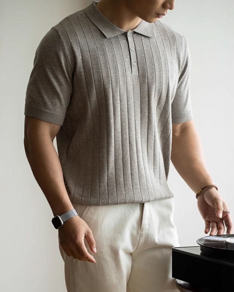The Haddington Polo Knit