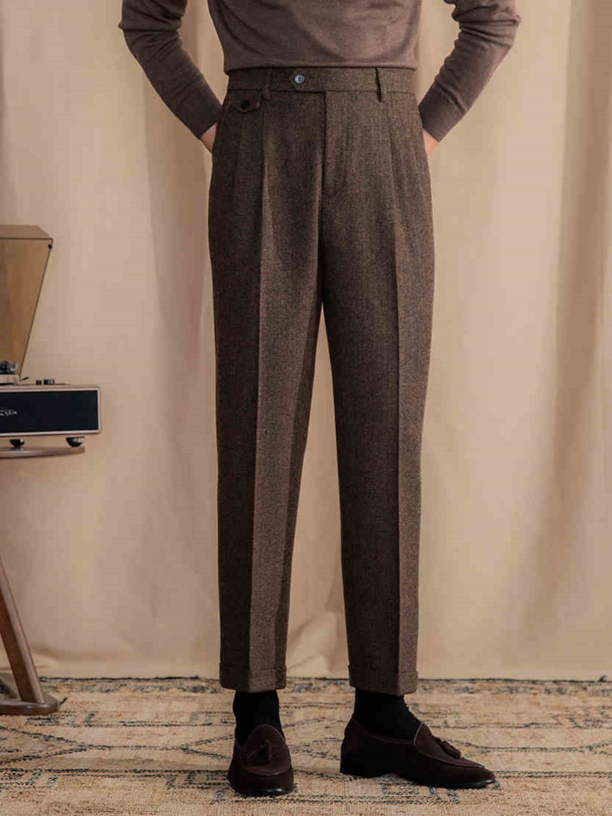 Windsor Herringbone Trousers