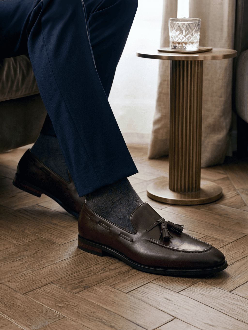 Mocassins Belgrave – Slip-Ons classiques à pampilles