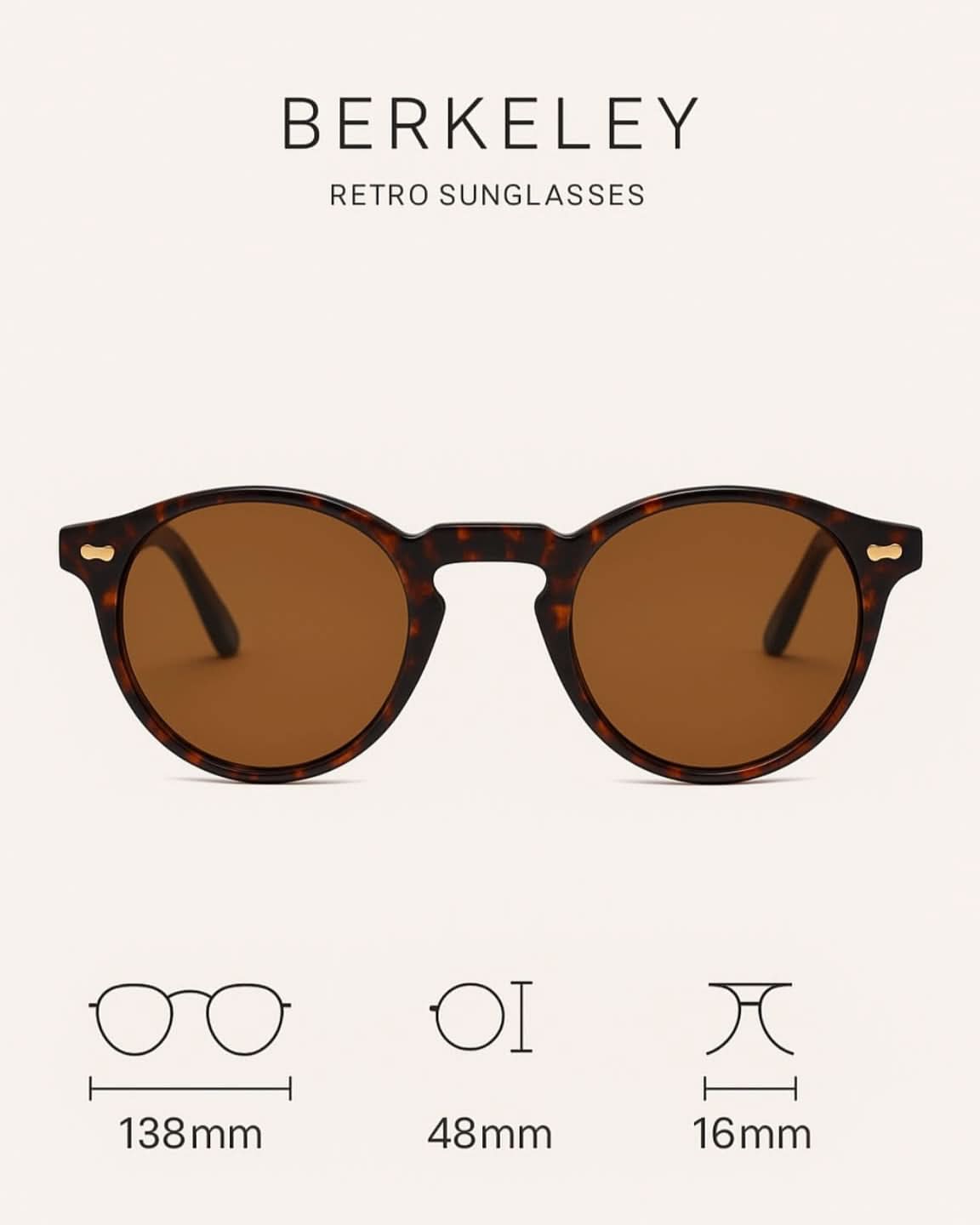 Berkeley Retro Sunglasses