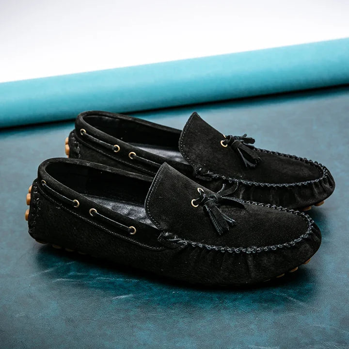 Da Vinci Suede Moccasins