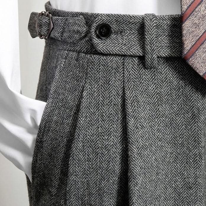 Mayfair Herringbone Trousers