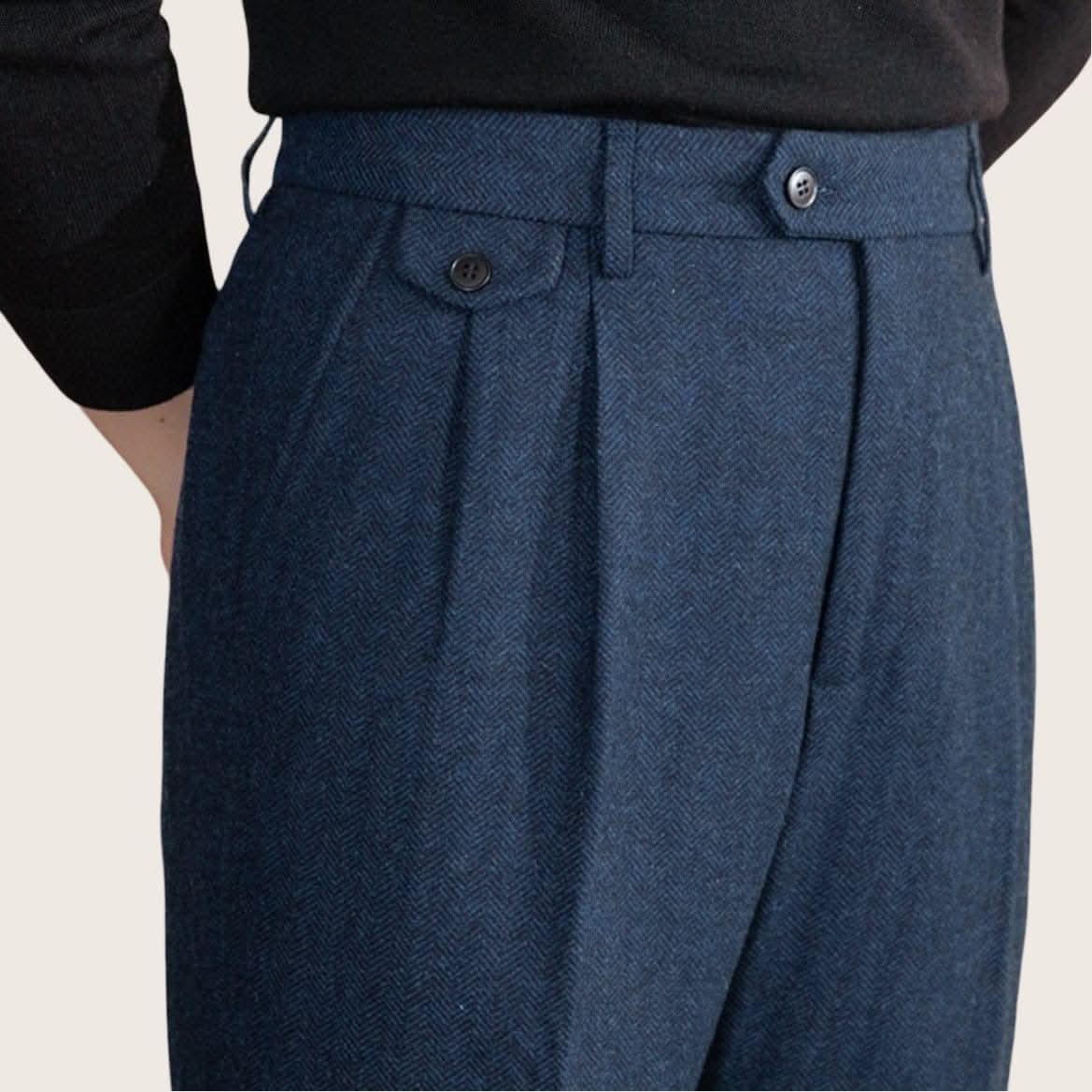 Windsor Herringbone Trousers