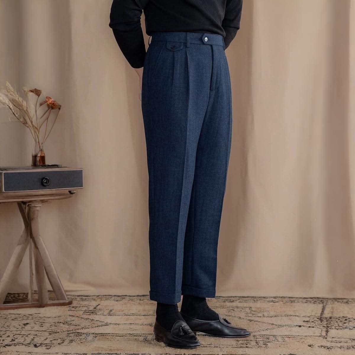 Windsor Herringbone Trousers