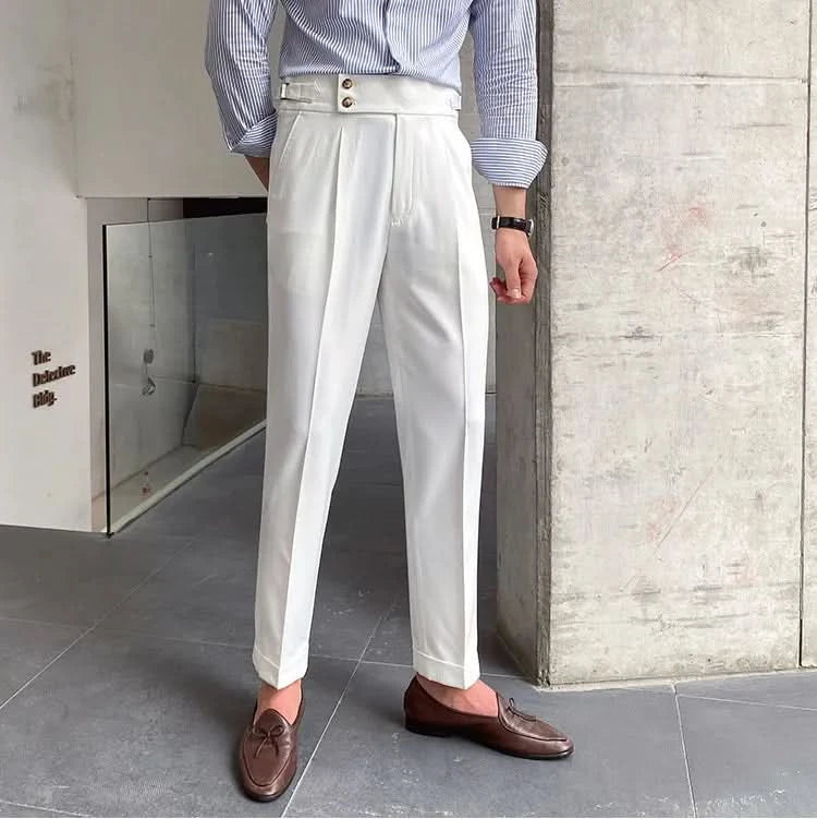 Napoli™ - Tailored High-Waist Cropped Trousers