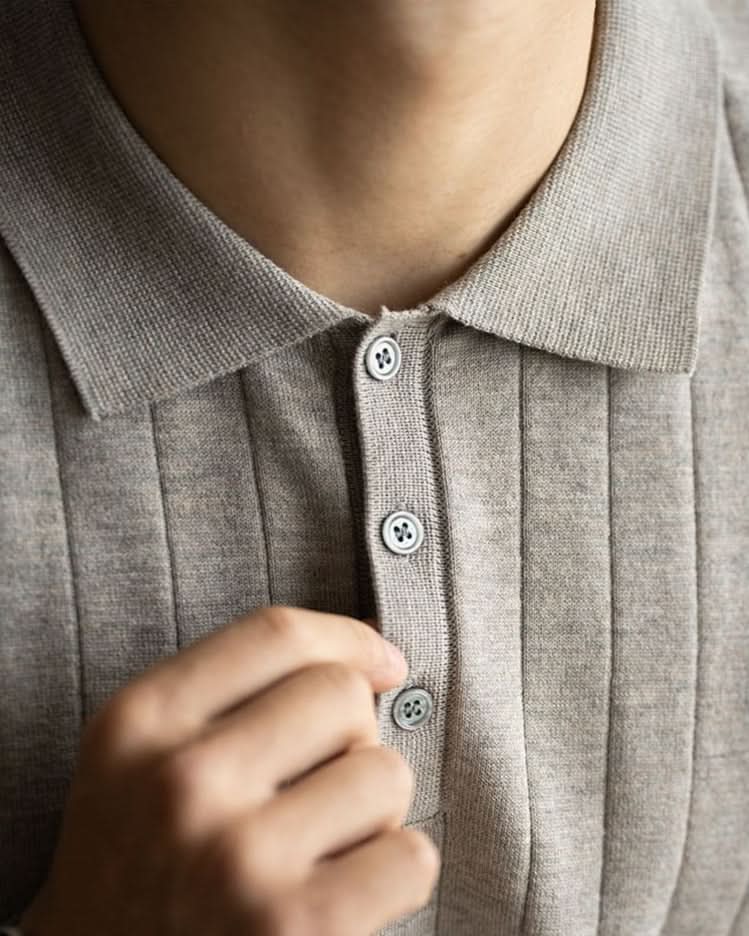 The Haddington Polo Knit
