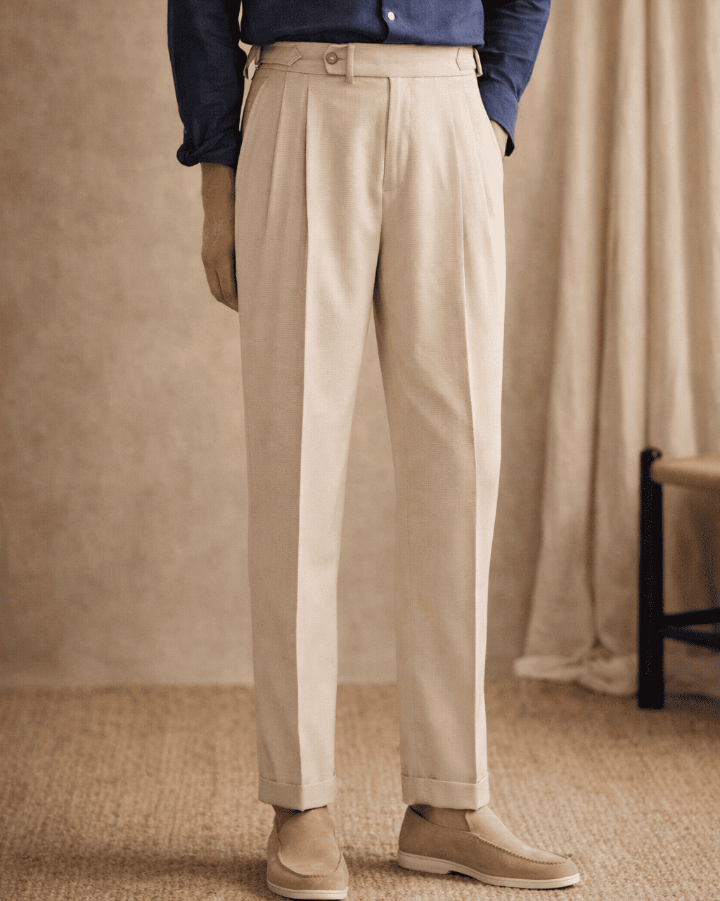 Siena™ Belted Tailored Trousers