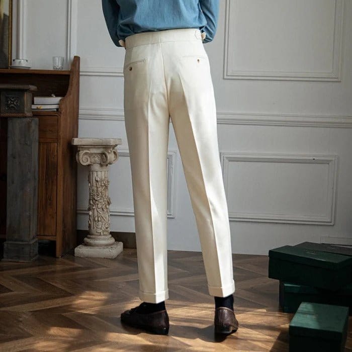 Cortina Wool Trousers - Balfour Atelier - Fabric Blend - CJXX183231508HS - Cream - 