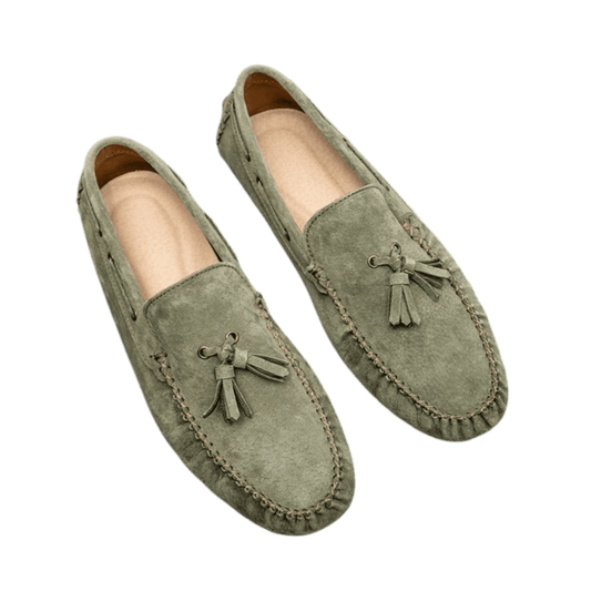 Da Vinci Suede Moccasins