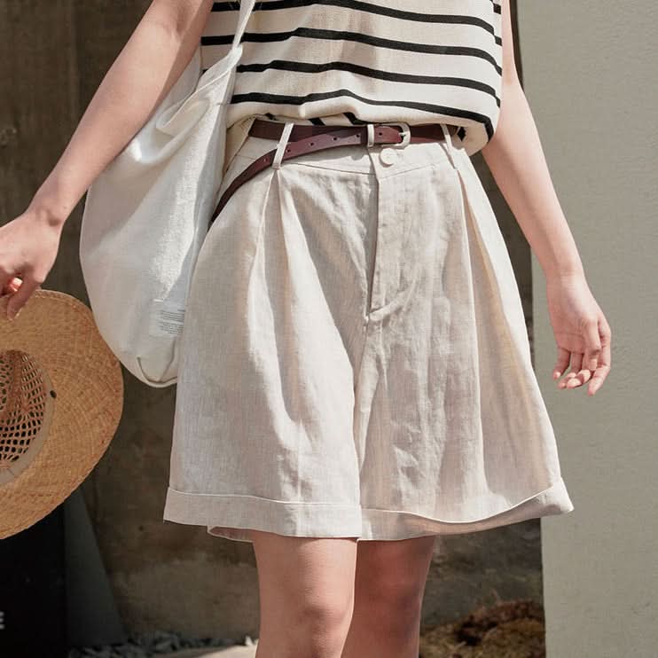 Éloïse High-Waist Shorts