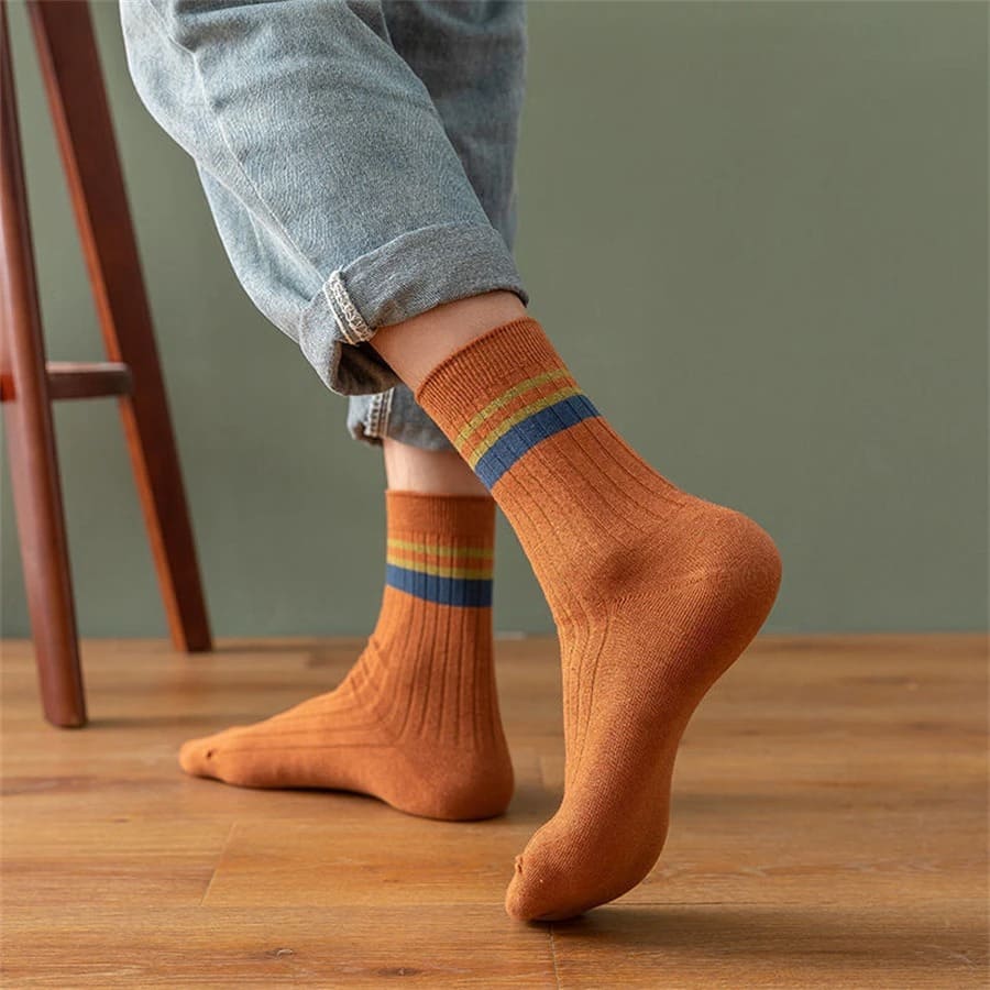 StripeCore™ - Anti-Odor Men's Crew Socks