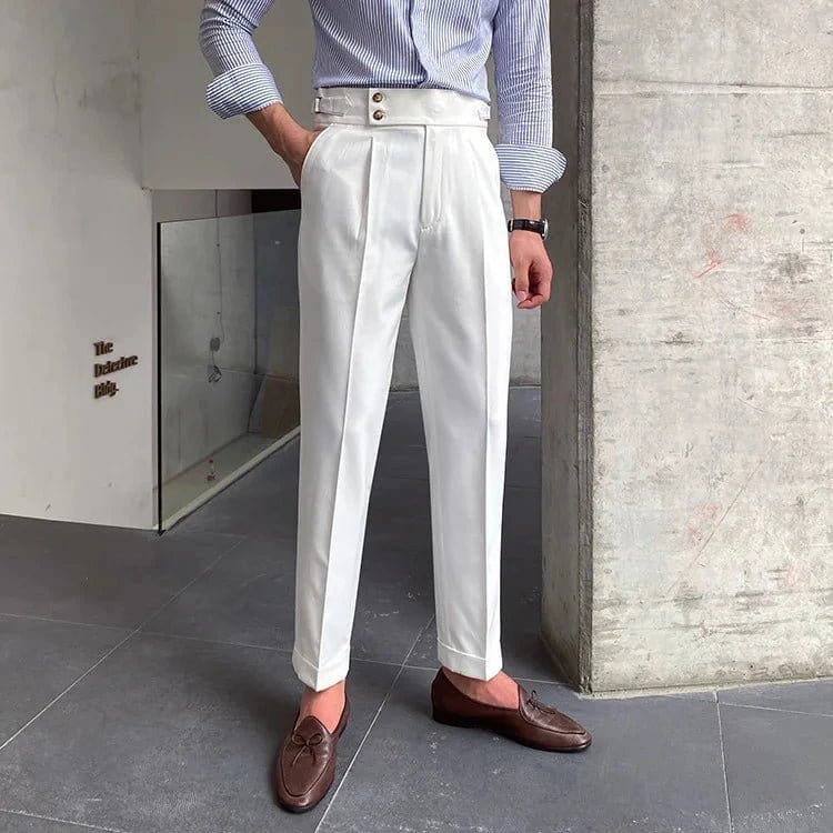 Napoli Tailored Trousers - Balfour Atelier - 14:1254#White;5:100010441 - White - 