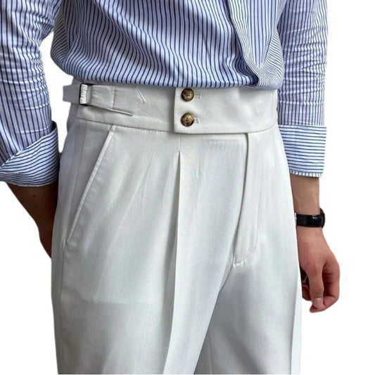 Napoli Tailored Trousers - Balfour Atelier - 14:1254#White;5:100010441 - White - 