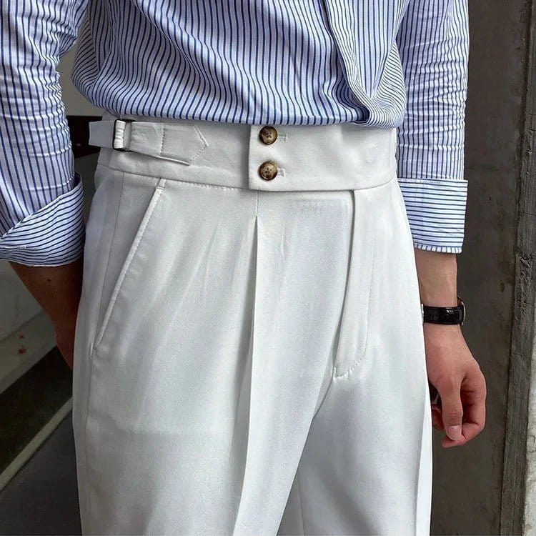 Napoli Tailored Trousers - Balfour Atelier - 14:1254#White;5:100010441 - White - 