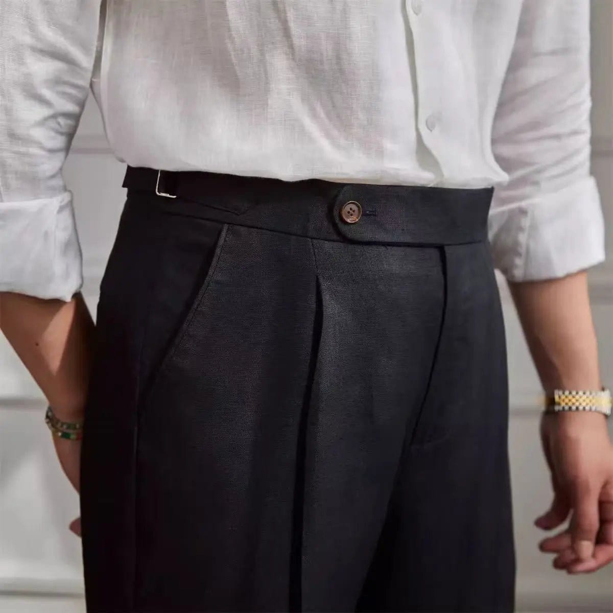 Positano Linen Trousers - Balfour Atelier - Linen - 14:193;5:100014064 - 29 - 