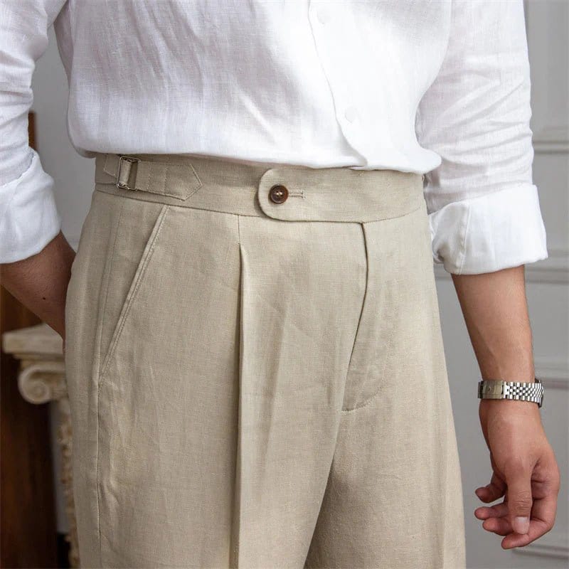 Positano Linen Trousers - Balfour Atelier - Linen - 14:771;5:100014064 - 29 - 