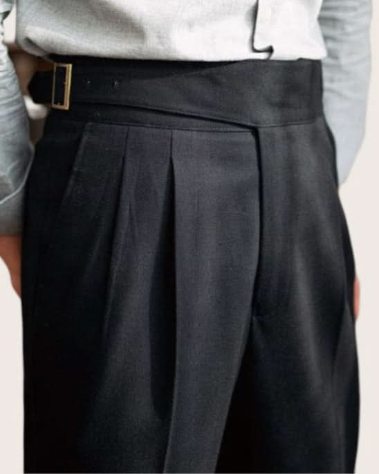savile-trousers-high-waisted-tailored-pants-british-heritage 2025 black