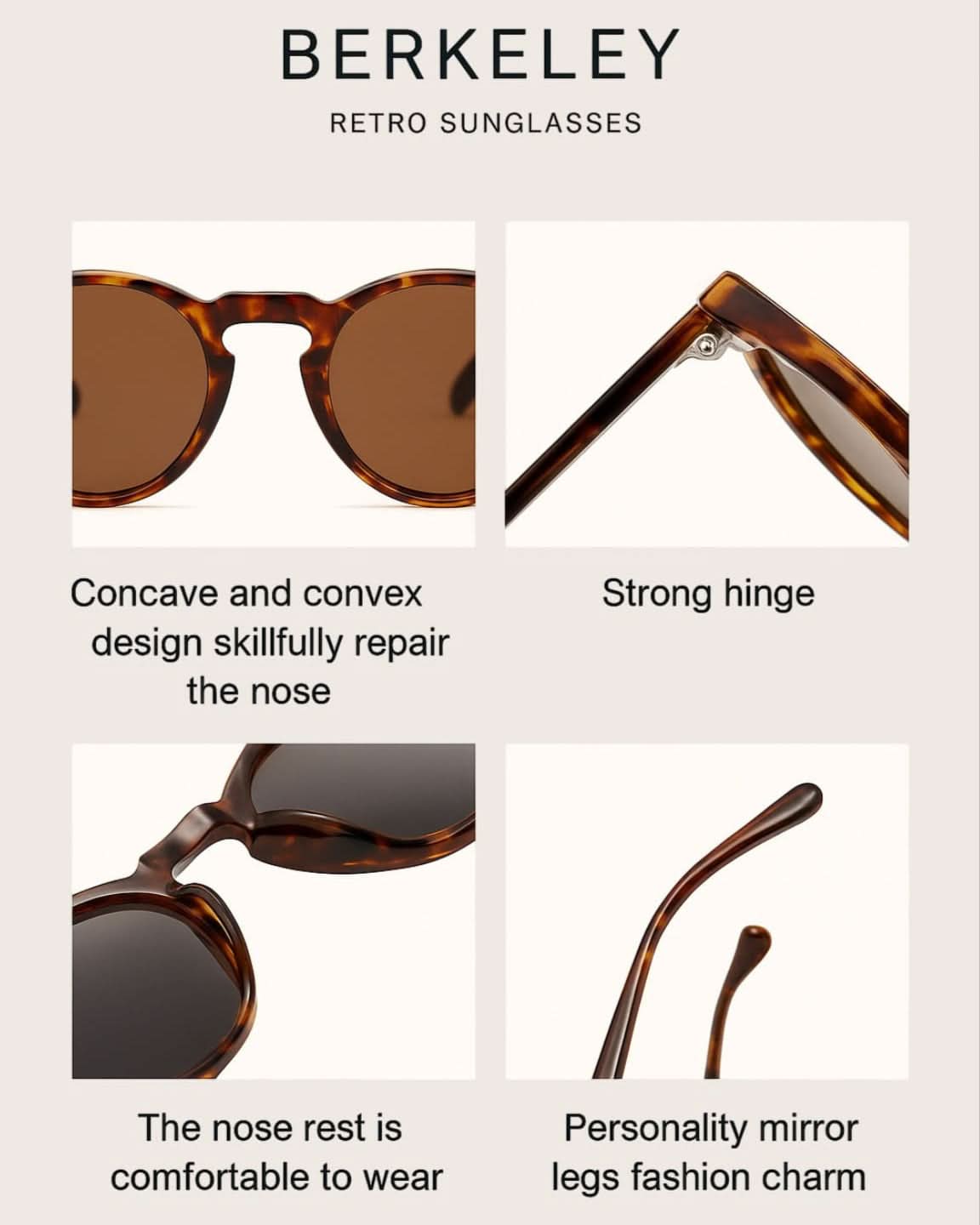 Berkeley Retro Sunglasses